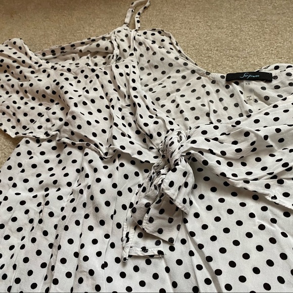 Polka Dot Cami Crop - Picture 5 of 5